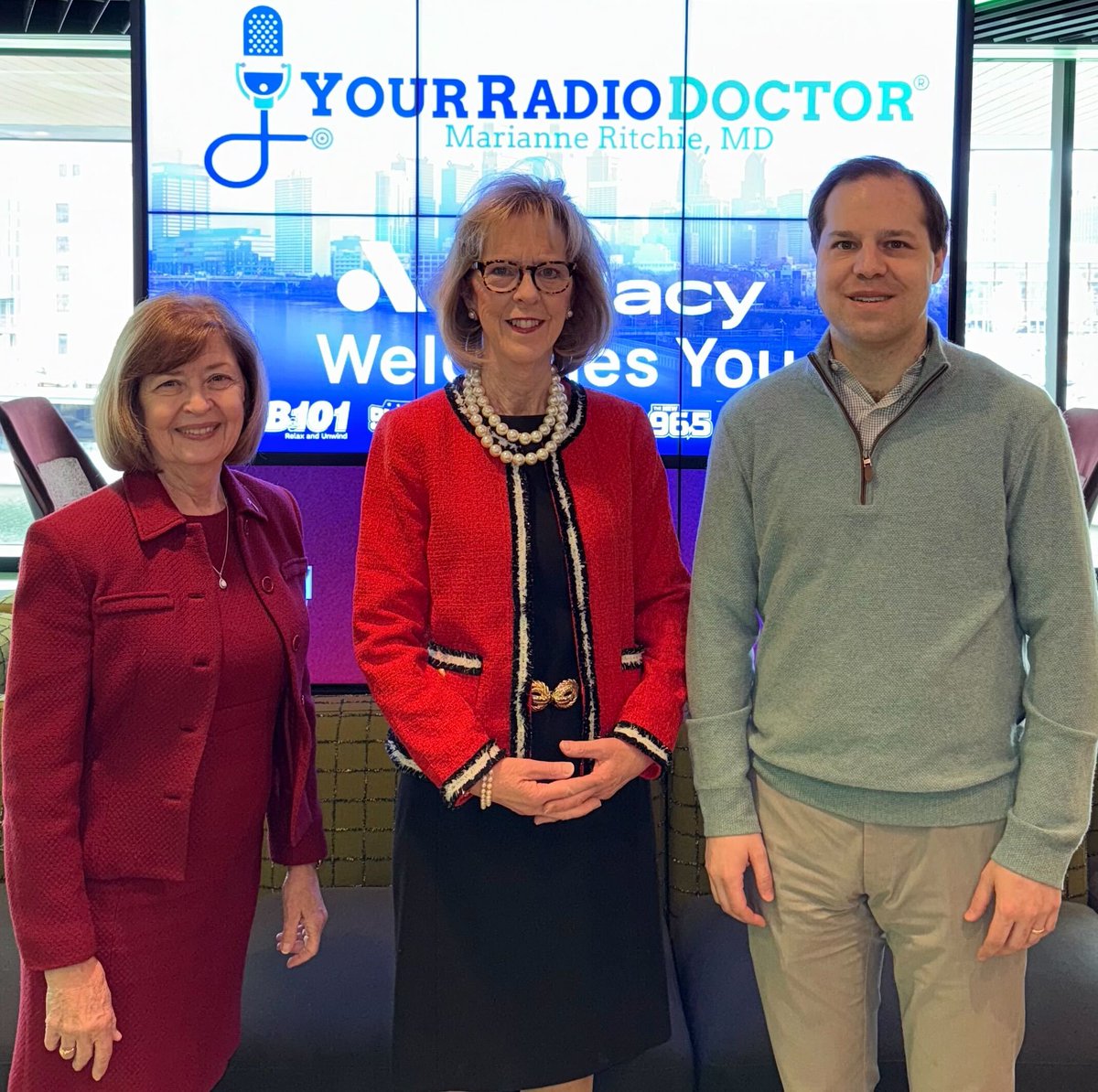 Your Radio Doctor (@yourradiodoctor) on Twitter photo SATURDAY AT 5 P.M. — Dr. Marianne Ritchie continues celebrating #HeartMonth with Dr. Victoria Vetter, professor of pediatrics at <a href="/PennMedicine/">Penn Medicine</a>, and Frank DeSimone, who saved his newborn son from cardiac arrest with CPR.
bit.ly/4i4685N SATURDAY AT 5 P.M. — Dr. Marianne Ritchie continues celebrating #HeartMonth with Dr. Victoria Vetter, professor of pediatrics at <a href="/PennMedicine/">Penn Medicine</a>, and Frank DeSimone, who saved his newborn son from cardiac arrest with CPR.
bit.ly/4i4685N