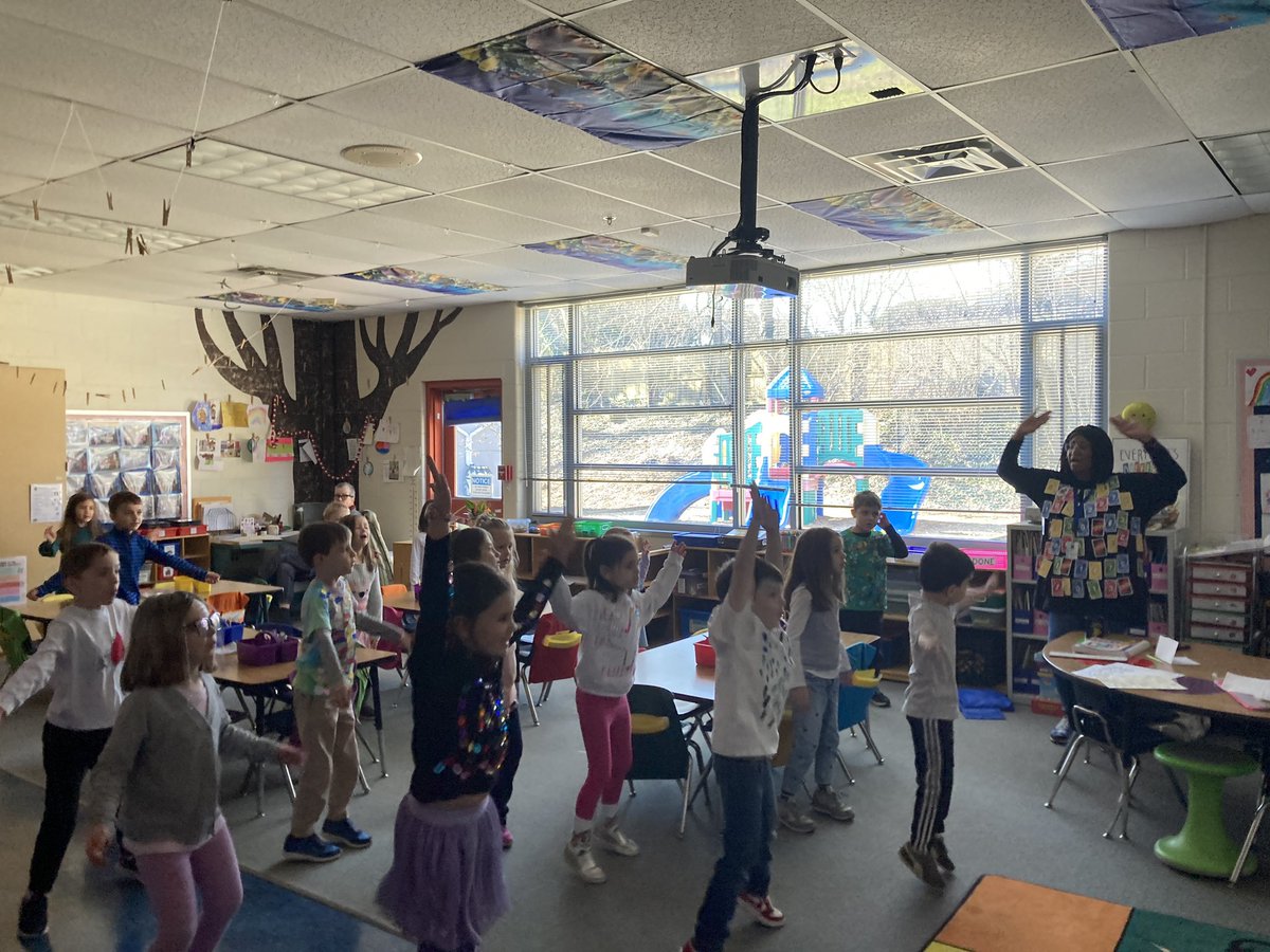 It’s the 100th day of school at <a href="/TuckahoeSchool/">Tuckahoe Elementary School</a> !  Kindergarten is counting to 100 and…doing jumping jacks, dancing and counting, and learning how to play some fun 100 games! #TuckahoeRocks