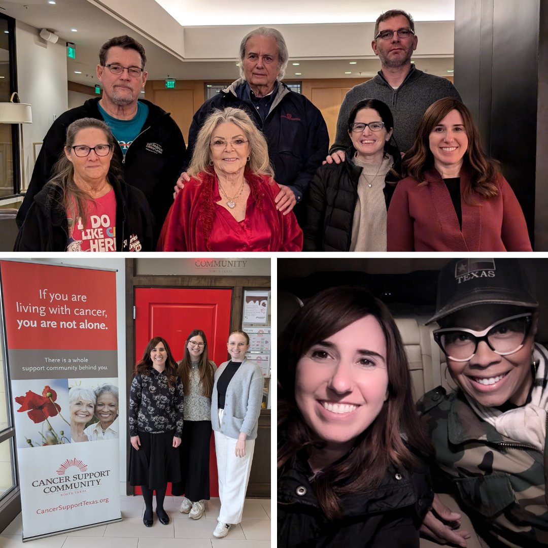 Liferaftgroup's tweet photo. The LRG's Sara Rothschild was on the road in #Texas this week meeting with some amazing LRG members & community partners. These moments remind us why community matters— no one should navigate GIST alone.💙 #GISTCommunity #ThrivingTogether #PatientVoices @drmoeanderson @CSCNorthTX https://t.co/oH8s0P3qu9