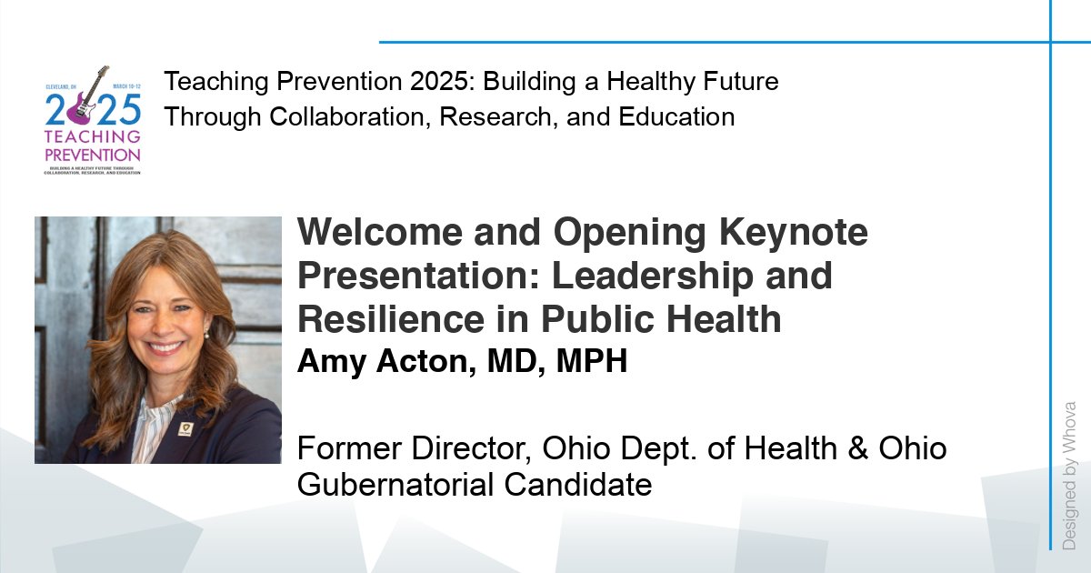 Check out the wonderful speakers at Teaching Prevention. Can't wait to see you inCleveland!. teachingprevention.org/program.#Teach…