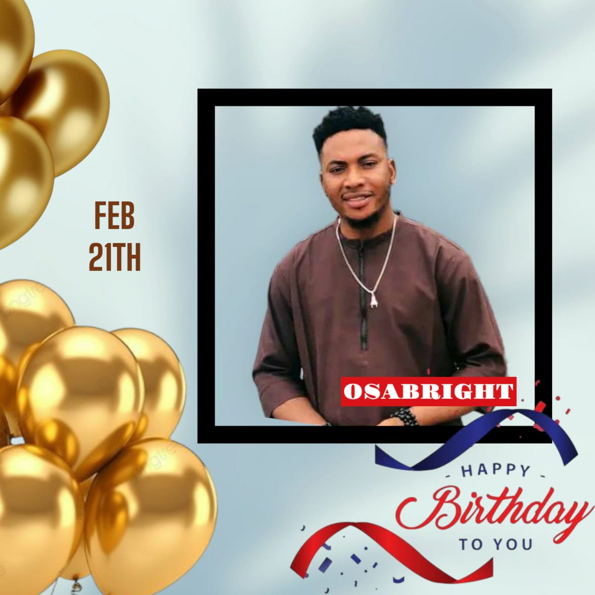 time_s76237's tweet photo. Hip hip hip hurray......
Happy birthday to you brother from another mother
#CEO #OSABRIGT #STANDRED #BAKARY #VENTURE
#THEBRHGTERBREAD #JAHBLESSyourBUINSEssMOReMAN
Wishing you more years to come and more money in the banks ✈️🌍🕺💰❤️ https://t.co/RCPzQeCqwM