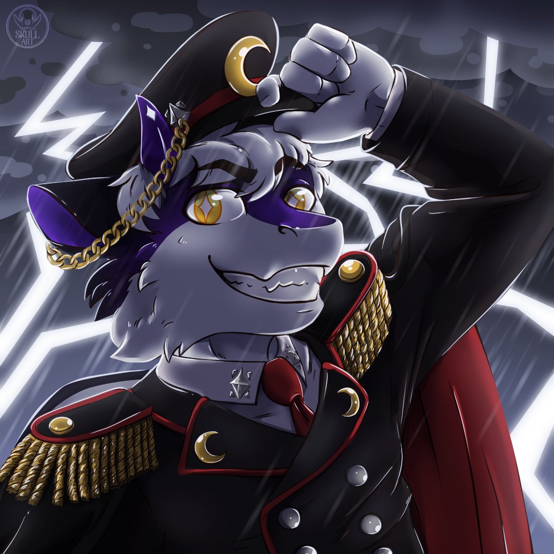 SkullArt96's tweet photo. A captain is not afraid of a simple strom! 🫡⛈️

Shaded Bust Commission

#furryart #commission #bust #furry https://t.co/8rXJaVdtIi