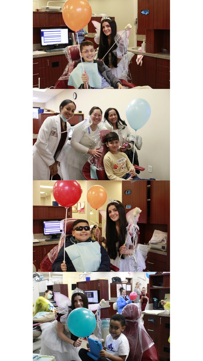 It's Give Kids A Smile Day! The EIC Dental Hygiene Department had a fun day playing "tooth fairies" to give free preventative care and treatment to local kids.
#jerseycity #nj #toothfairy #dentalhygienestudents #dentalhygiene #freedentalcleaning #easterninternationalcollege #eic