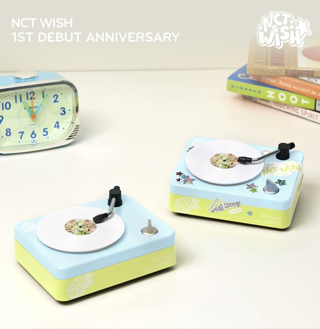 NCT WISH 1周年 MD ターンテーブル スピーカー トレカ リク NCT WISH 1周年 MD ターンテーブル スピーカー トレカ リク