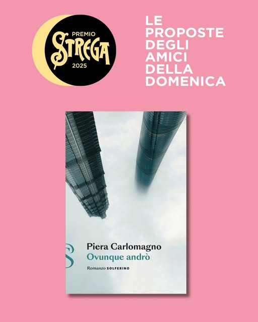 #ovunqueandrò <a href="/solferinolibri/">solferinolibri</a> 
proposto al #premiostrega2025
da <a href="/ValeriaParrell2/">Valeria Parrella</a>  Valeria Parrella
un grande onore, una grande gioia