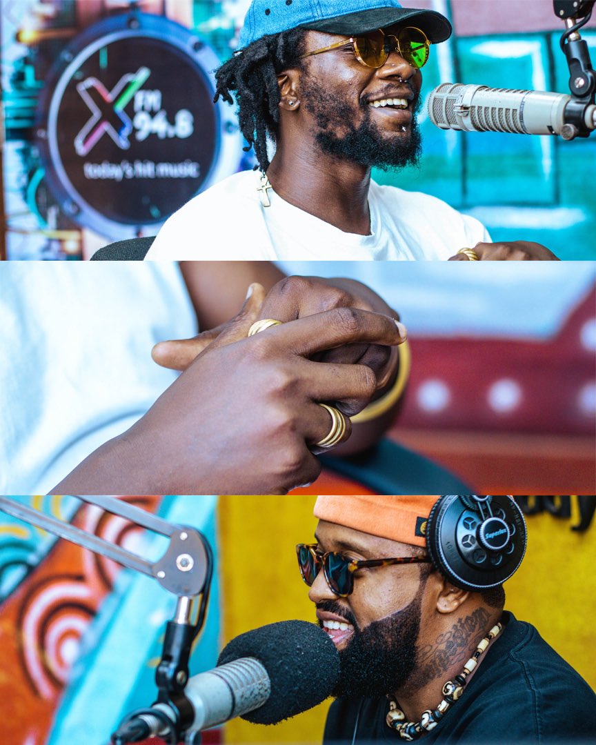 XfmUG's tweet photo. . @Elijah_Kitaka1 premieres his new single #Ekyange on the #Xzit with @DenzelUg on Xfm! Tune in for exclusive vibes and fresh sounds! #ElijahKitaka #XfmUg #TodaysHitMusic #Xzit https://t.co/phR79jRcH6