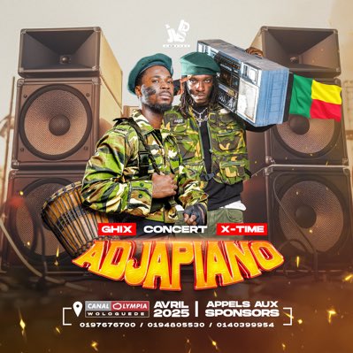 #CONCERT_ADJAPIANO AVRIL 2025 , Devrnez partenaire 💪🏾🚀