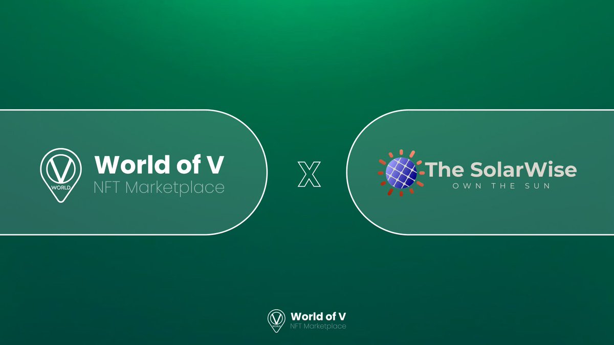 SolarWise NFTs from both collections are now available for trading on World of V!☀️ 

Every <a href="/TheSolarWise/">The SolarWise Own The Sun</a> purchase on WoV not only adds to your collection but also earns you point to unlock $B3TR rewards!

Start trading today on worldofv.art and earn as you go!