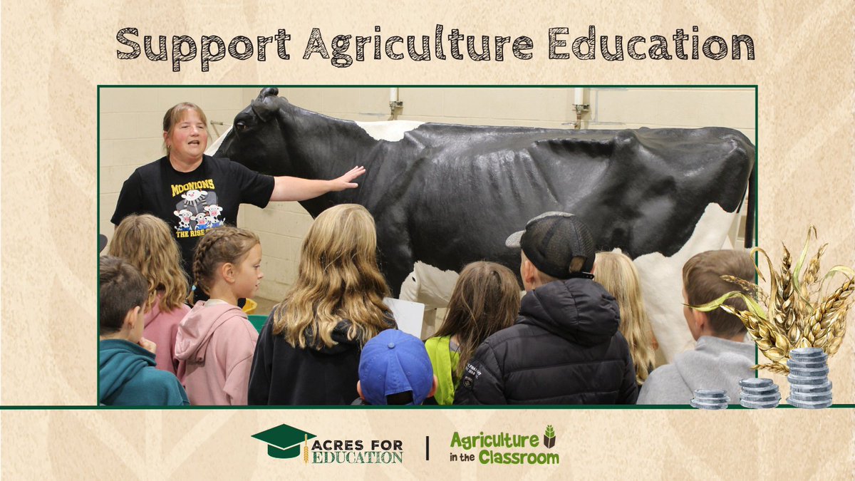Donate to #AITCSK and your gift will provide students with agricultural learning experiences!
 
Feb. 28 is the last day to make 2024 charitable contributions. Donate at: aitc.sk.ca/acresforeducat… 

#AcresForEducation #AITCSK #MakingADifference #AgEducation #SaskAg