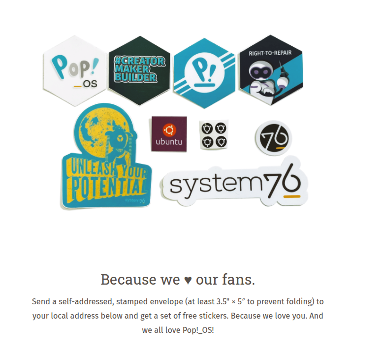 System76 tweet media