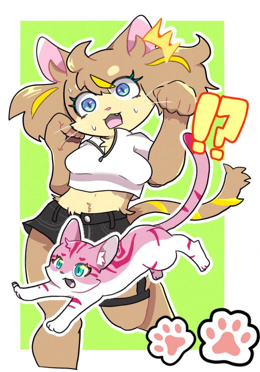 にゃんにゃーん🐈⸒⸒⸒⸒🐾🐾

 #ねこのひ #メスケモ #furry