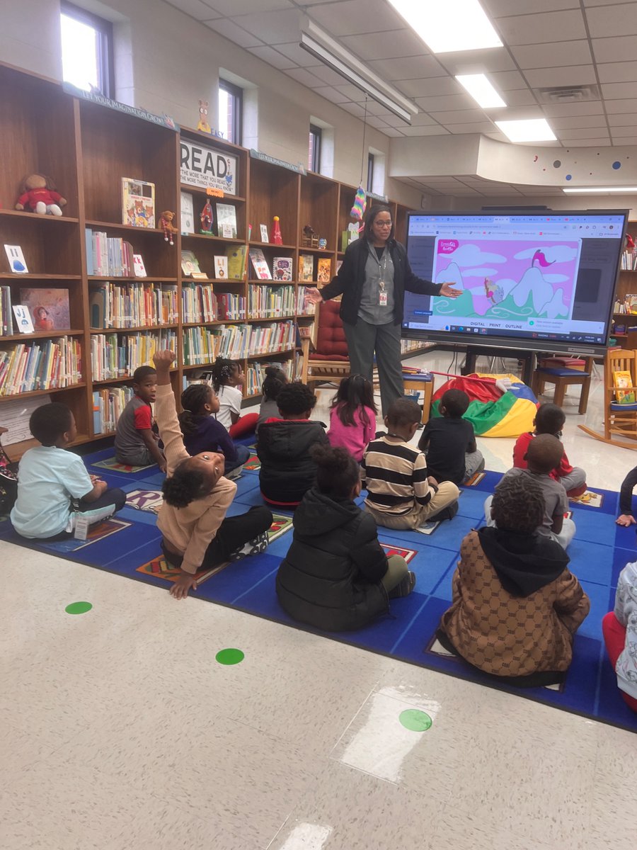 We are continuing to celebrate Black History Month - this week we spotlighting Ruby Bridges for Kindness Week in the library w/ <a href="/CounselorBCafe/">Brenda B</a>.  Last week we spotlighted Amanda Gorman &amp; next week, Mae Jemison!!!  <a href="/ReeceAcademy/">Reece Academy AISD✨</a> <a href="/AldineISD/">Aldine ISD</a> <a href="/aldinelibraries/">Aldine ISD Libraries</a> <a href="/Primary_AISD/">Aldine ISD Early Learning</a>