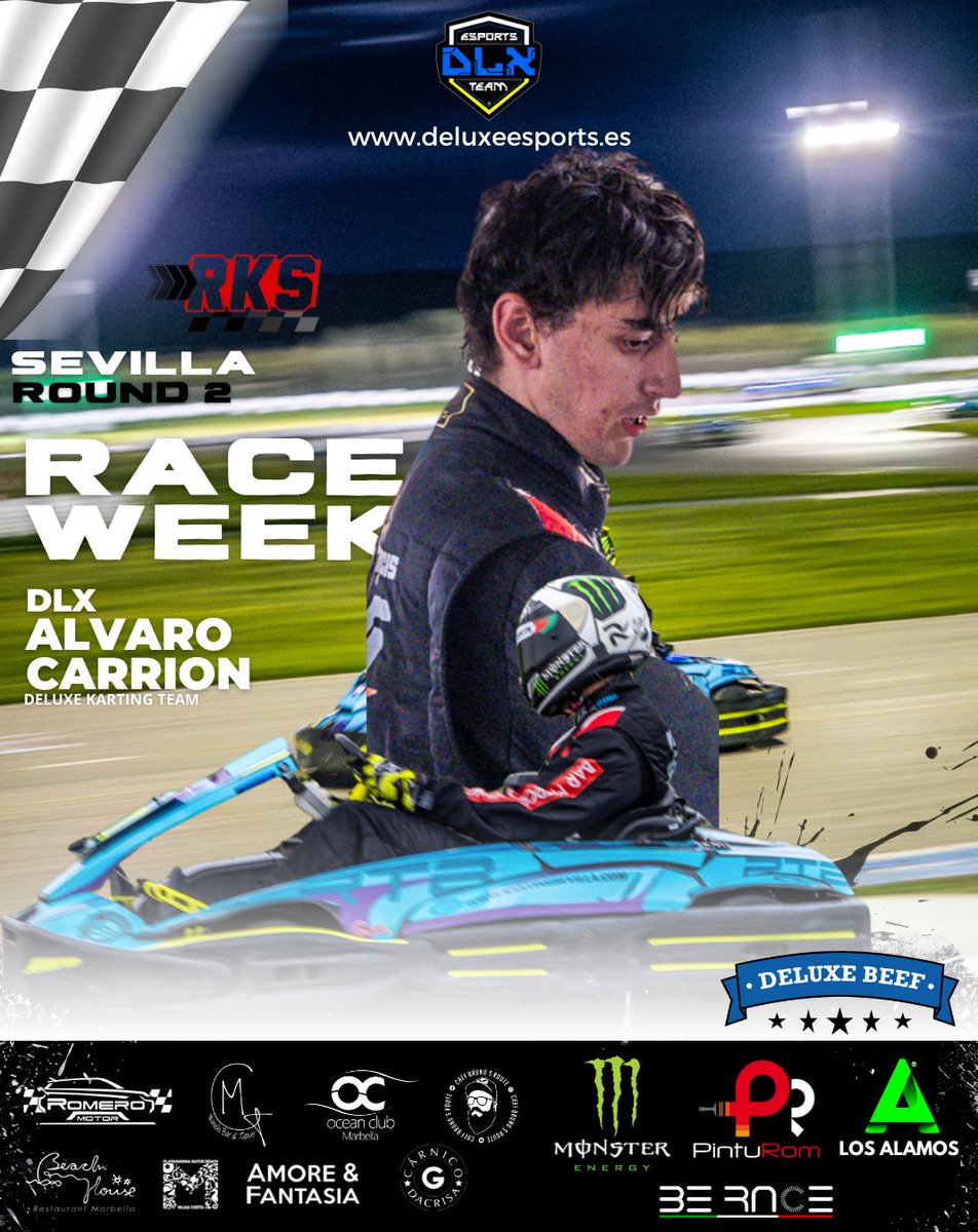 Vuelve la @racingksequence en Sevilla

ROUND 2.

ESTE DOMINGO A PARTIR DE LAS 10.30