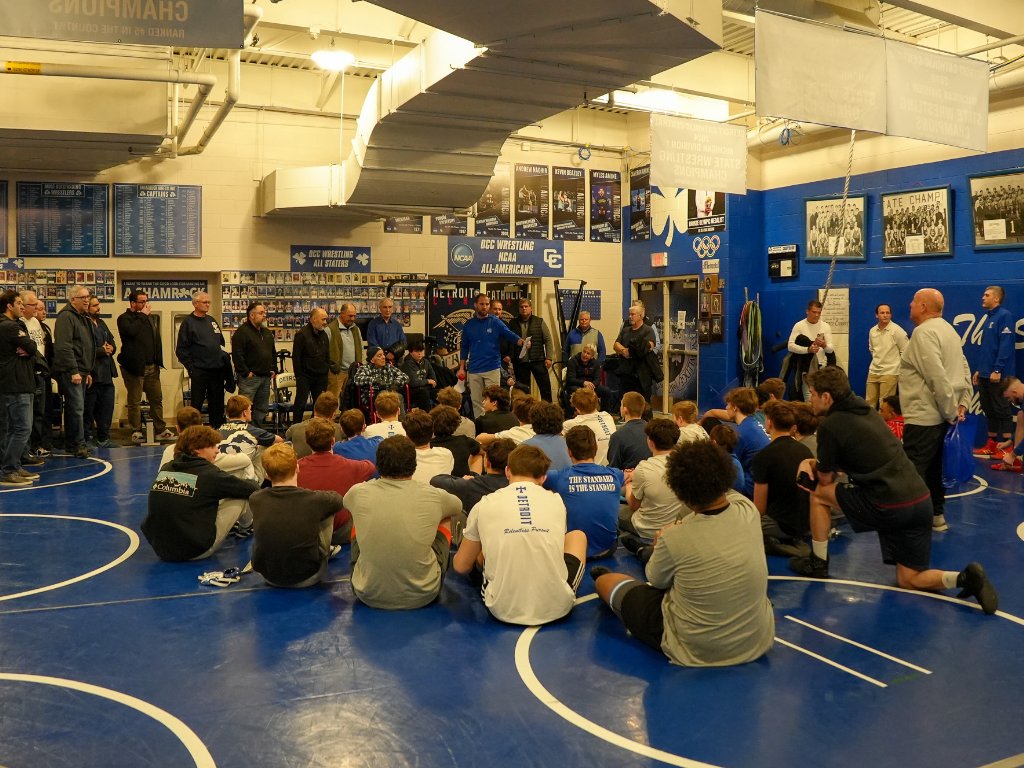Detroit Catholic Central Athletics (@dccshamrocks) on Twitter photo Yesterday, Coach Rod made a special visit to CC to speak to the wrestling team ahead of their state tournament.
Coach Rod coached at CC for nearly 50 years and played a huge role in building the school’s wrestling program. 
Read more: dccshamrocks.net/news/2025/2/21… Yesterday, Coach Rod made a special visit to CC to speak to the wrestling team ahead of their state tournament.
Coach Rod coached at CC for nearly 50 years and played a huge role in building the school’s wrestling program. 
Read more: dccshamrocks.net/news/2025/2/21…