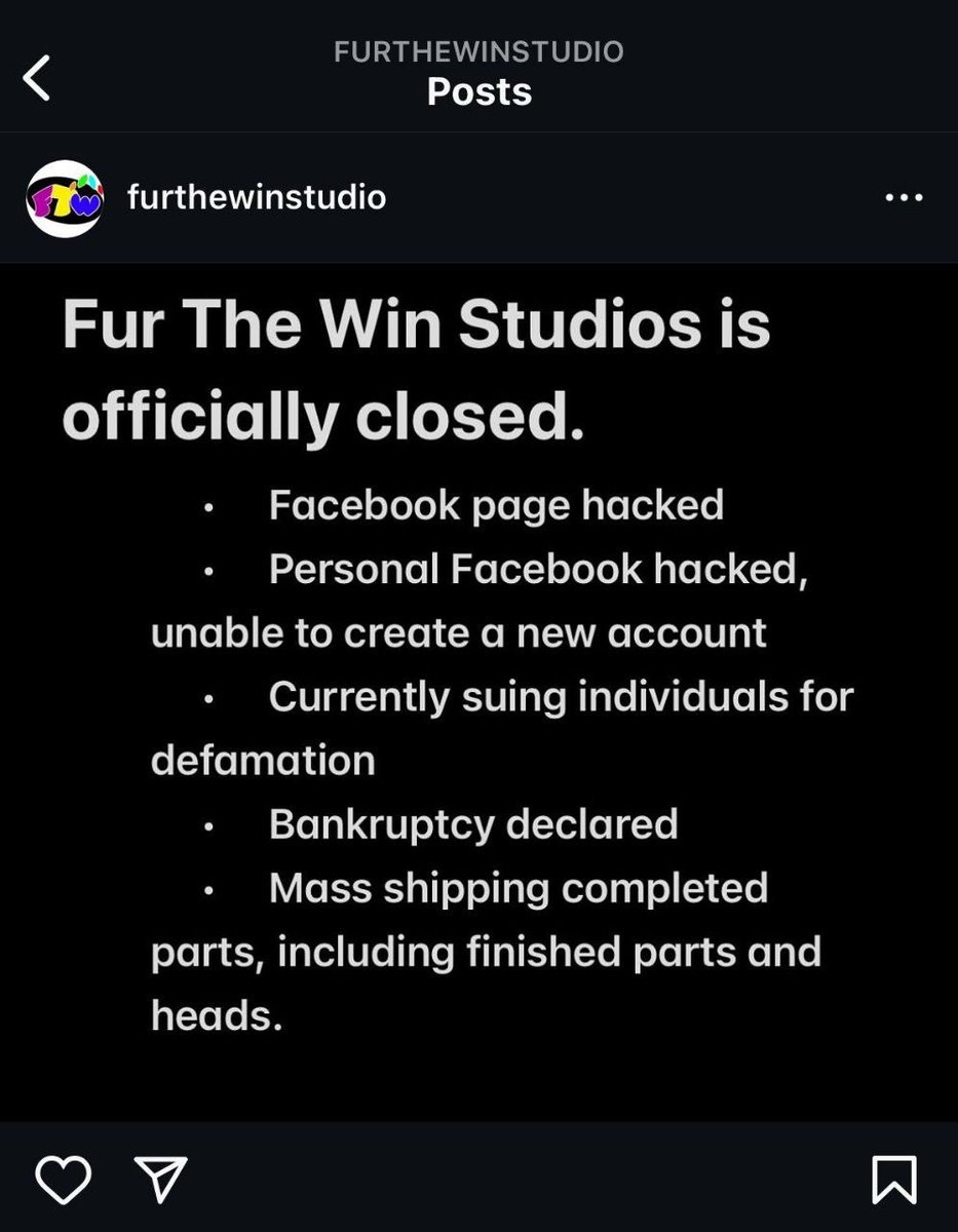 I've already put the offer out to one client. And I'll do it again

If you received a half done head from this SORRY EXCUSE for a maker. I'm offering to finish any head so you can atleast have something from your suffering. 

#fursuitfriday #fursuitmaker 

Makers making it right!