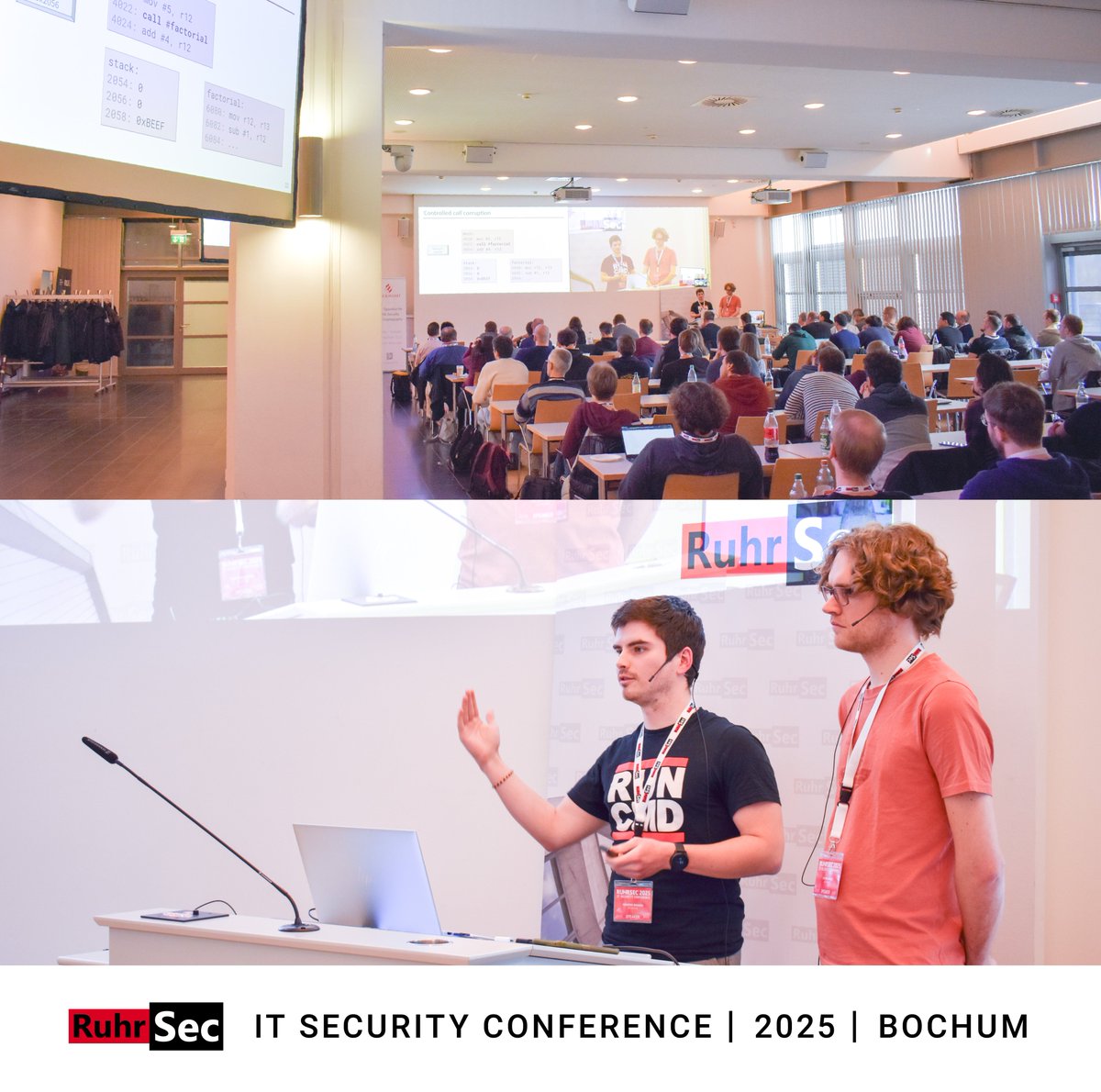 ruhrsec's tweet image. We’re delighted to reveal our next talk!
&quot;Breaking and Securing Memory Isolation in Texas Instruments Microcontrollers.“ by @martonbognar and @jovanbulck.

🌐 #RuhrSec Website
ruhrsec.de/2025/

📖 RuhrSec Program
ruhrsec.de/2025/index.htm…

#itsecurity #itsicherheit