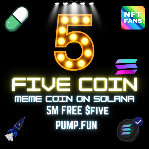 nftfanstoken's tweet photo. $FIVE IS LAUNCHING SOON

DROP YOUR $SOL ADDRESS

WINNERS WILL BE ANNOUNCED TOMORROW. https://t.co/KwtS89CEIe