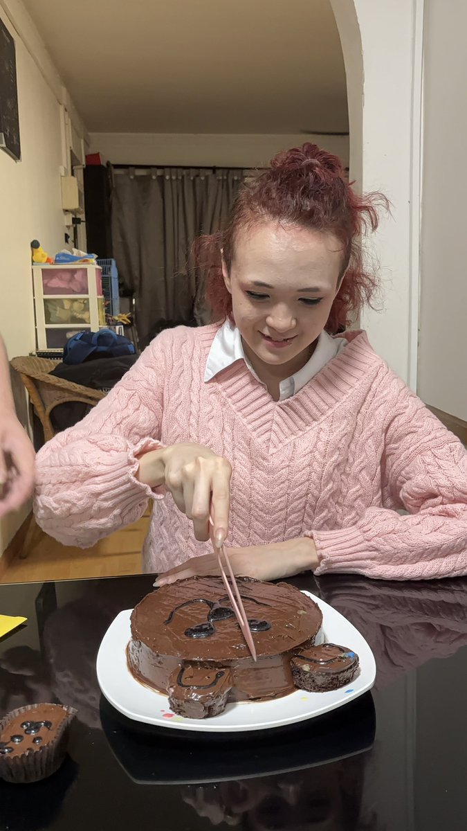 palmerdebra's tweet image. My heart is so full! Logan patiently waited up for his sister to get home just so he could surprise her with a birthday card he picked out and a cake he baked himself. The sweetest sibling bond! 

#ProudMom #SiblingLove #HomemadeWithLove