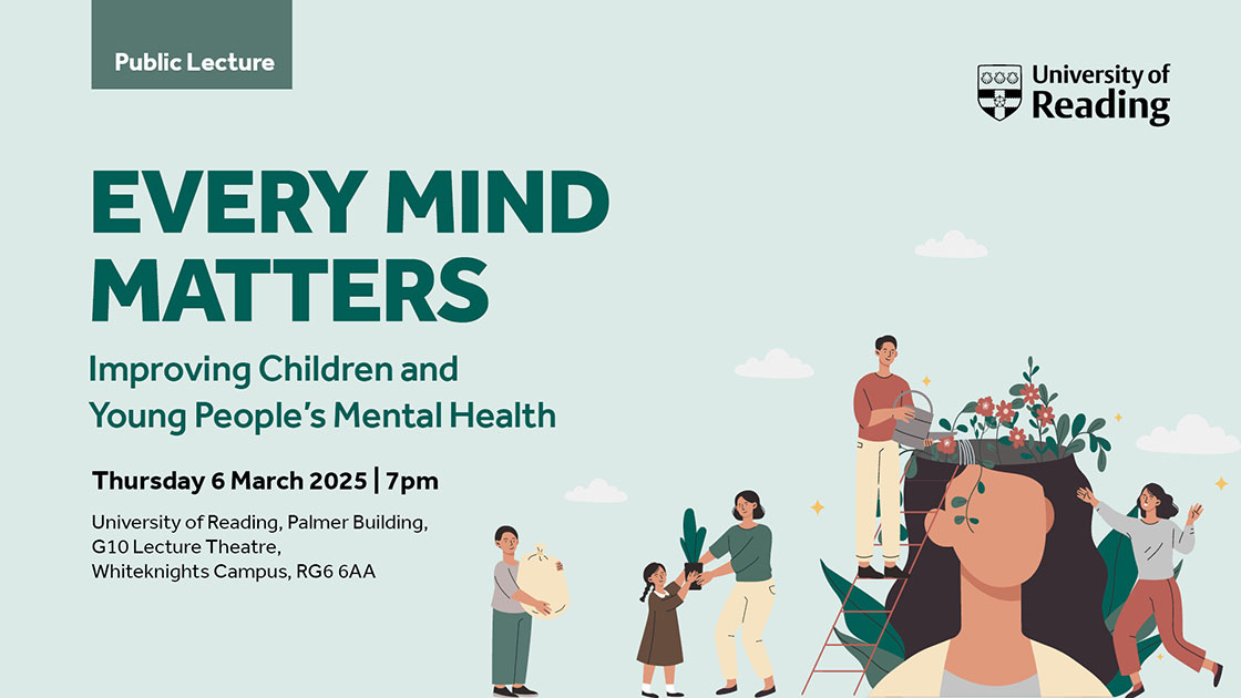 In our March FREE Public Lecture, Professor <a href="/StellaWYChan/">Stella Chan</a> from <a href="/UniRdg_Psych/">Psychology & Clinical Language Sciences at Reading</a> will explore the increase in mental health disorders in children and young people and reflect on why innovations in treatments have lagged behind those for adults.

Book Now: rdg.ac/4k7x06O