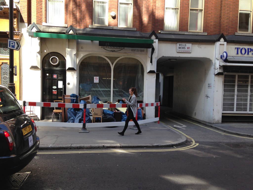 kaffeinelondon's tweet photo. Kaffeine Eastcastle Street 

Ten years old March 2025

This is how we found it. 

It used to be called Cafe Macchiato &amp; had been closed down for being a risk to public safety. We came along &amp; renovated &amp; brought back life to a street in central London. https://t.co/hwzqTZ4MgJ