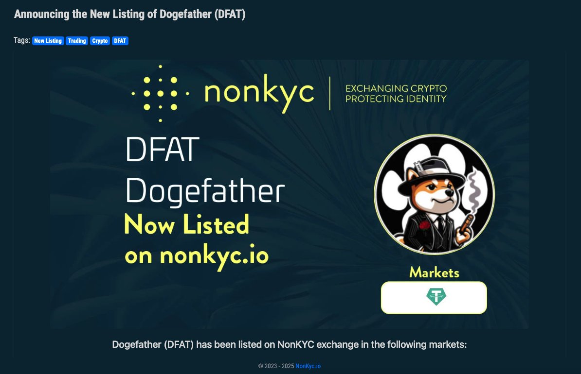 NonKyc.io tweet media