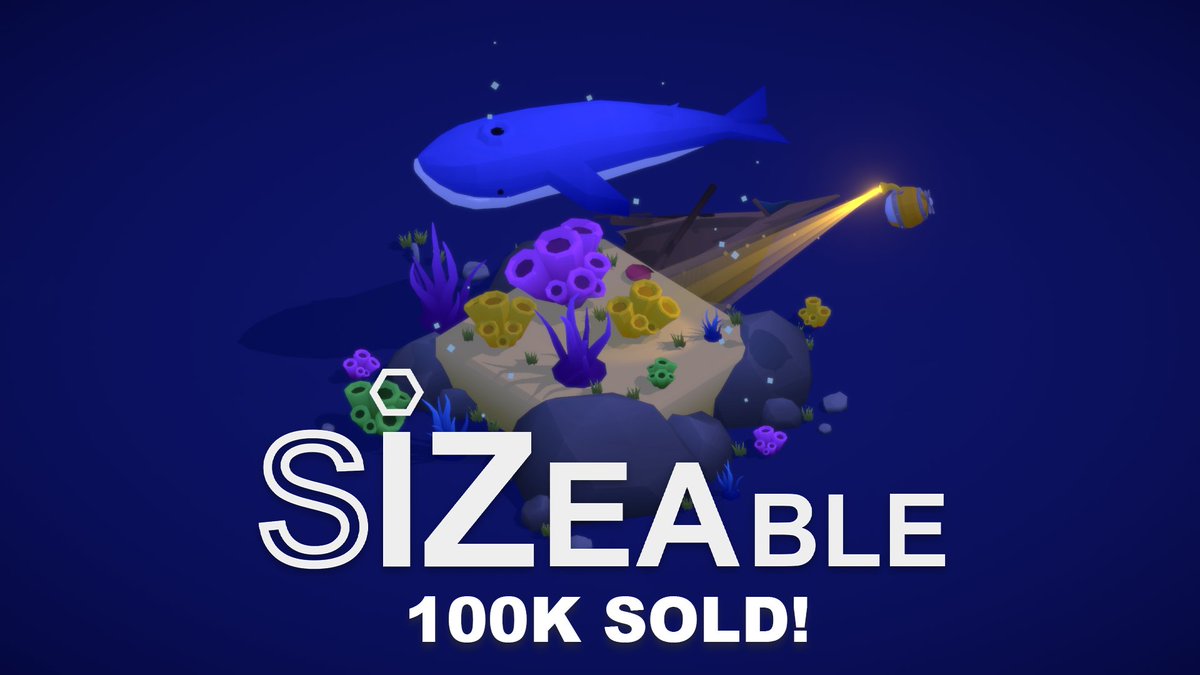 Sizeable has sold 100.000 copies! ♥ Thank you all so much! To celebrate, we are giving away 5 keys for 30 Birds, co-produced with <a href="/RamRamGames/">RAM RAM Studio</a>! If you want a chance at winning a key, head over to our discord to join! 🥳🥳

discord.com/invite/hyEhfEN…

#indiegame #IndieGameDev