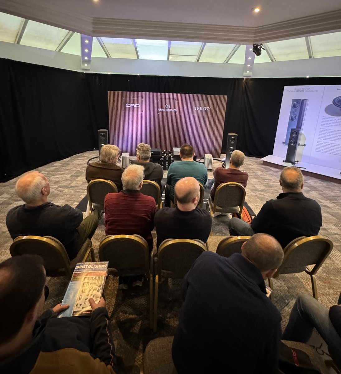 ComputerAudioDesign (@computer_audio) on Twitter photo Busy first day at the <a href="/bristolhifishow/">The Bristol Hi-Fi Show</a> !
We are in the Conservatory on the first floor of the Delta Hotel Bristol City with <a href="/trilogy_audio/">Trilogy Audio Systems</a> , <a href="/Wilson_Benesch/">Wilson Benesch</a> and <a href="/Innuos/">Innuos</a> .
21 s Busy first day at the <a href="/bristolhifishow/">The Bristol Hi-Fi Show</a> !
We are in the Conservatory on the first floor of the Delta Hotel Bristol City with <a href="/trilogy_audio/">Trilogy Audio Systems</a> , <a href="/Wilson_Benesch/">Wilson Benesch</a> and <a href="/Innuos/">Innuos</a> .
21 s
