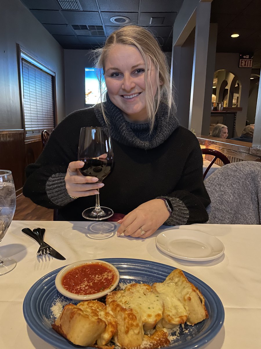 Birthday dinner with my beautiful wife!