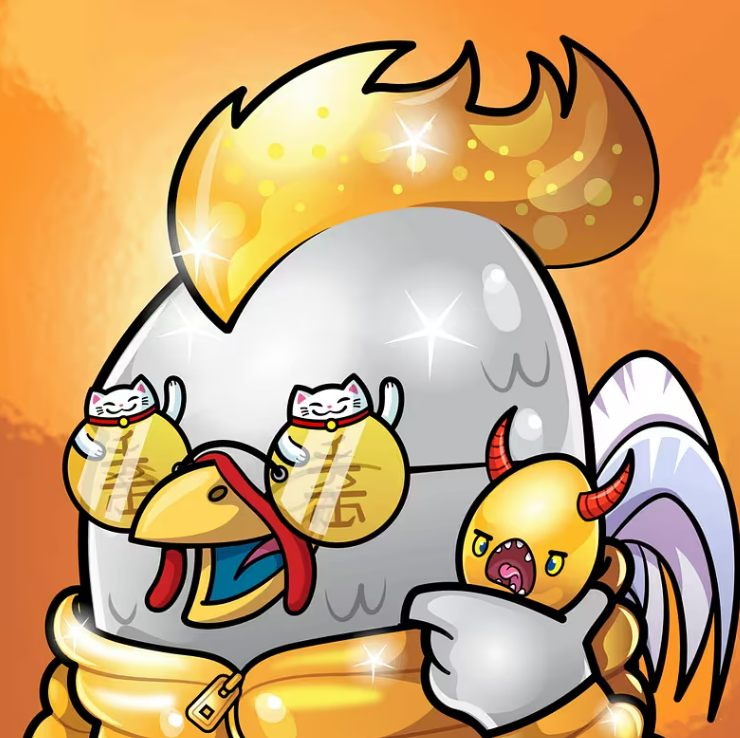 shoutout to <a href="/DarranGarnham/">Darran Garnham</a> and his team from <a href="/BadEggCompany/">Bad Egg</a> for  this amazing secondary "Cluckers" collection  on <a href="/AbstractChain/">Abstract</a> <a href="/MagicEden/">Magic Eden 🪄</a>