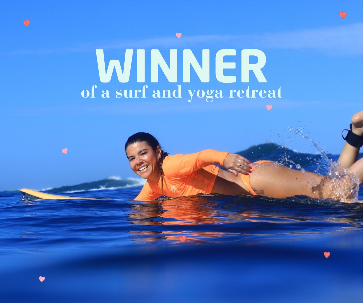 SurfGirlMag's tweet photo. Congratulations to the winner of our Valentine's Competition - Deanna Marie Christy 🏄♀️
We're so excited for you! Xanadu will be in touch directly to confirm your next steps 💗
#surfgirltravel #travelcompetition #surftravel https://t.co/5SKuXuhOw1