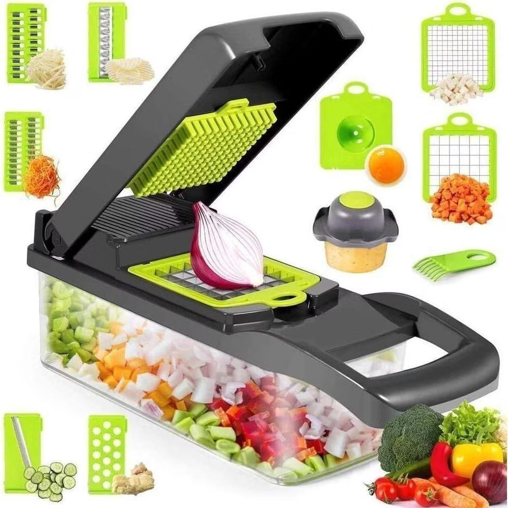 Baixouuuu, eu tenho é ótimo! Cortador Multifuncional Fatiador De Verduras/frutas/legumes por R$47,99. Compre na Shopee agora! s.shopee.com.br/1B7g1YWAK4?sha…