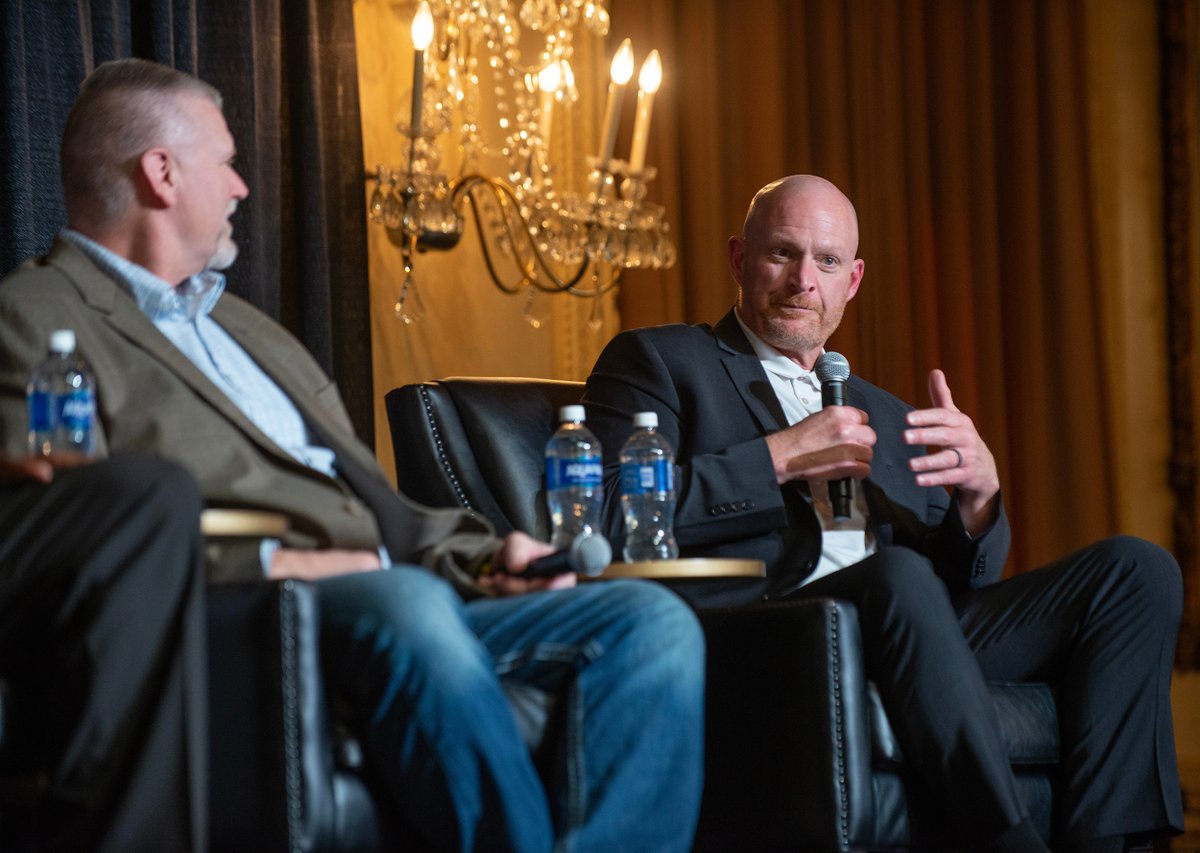The MAC was honored to host the 25th anniversary of the STL Rams Super Bowl win! <a href="/DickVermeil/">Dick Vermeil</a>, Adam Timmerman, Mike Jones, <a href="/marshallfaulk/">Marshall Faulk</a>, and <a href="/amccollum67/">Andy McCollum</a> reunited among a sold-out crowd with <a href="/FOX2now/">FOX2now</a>'s <a href="/martinkilcoyne2/">Martin Kilcoyne</a> moderating. #OnlyattheMAC #STLRams #99Rams