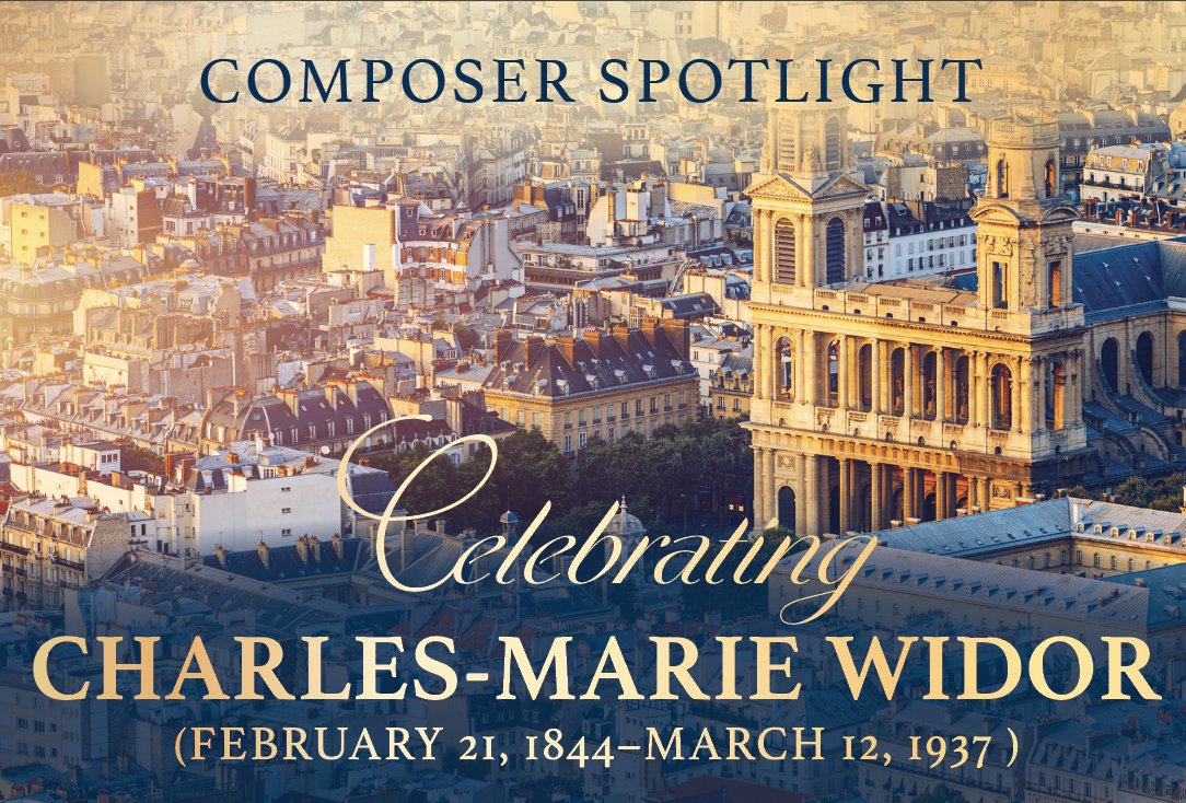 GDConCapeCod's tweet image. Happy Birthday to French composer and organist Charles-Marie Widor! Appreciate his amazing life and listen to his famous "Toccata" arranged here for organ and brass: youtube.com/watch?v=In9EpL…