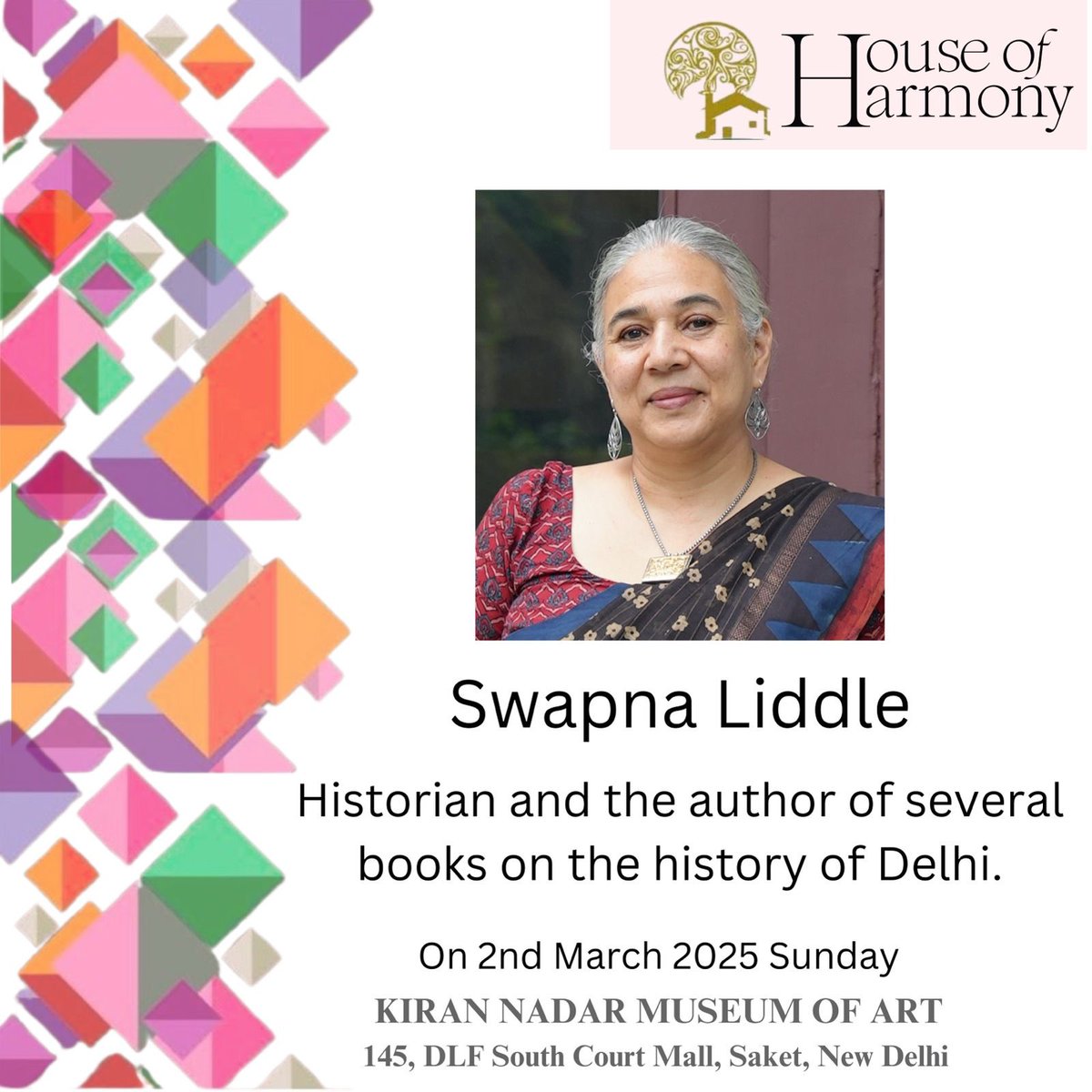 Harshali Singh (@harshalisingh) on Twitter photo Meet the august Speakers and Authors at the 3rd Edition of the House of Harmony Literature Festival 2025 at Kiran Nadar Museum of Art , Saket New Delhi <a href="/KNMAIndia/">Kiran Nadar Museum of Art</a> on 2nd of March 2025, Sunday.
<a href="/vikramsampath/">Dr. Vikram Sampath, FRHistS</a> <a href="/ShivAroor/">Shiv Aroor</a> Meet the august Speakers and Authors at the 3rd Edition of the House of Harmony Literature Festival 2025 at Kiran Nadar Museum of Art , Saket New Delhi <a href="/KNMAIndia/">Kiran Nadar Museum of Art</a> on 2nd of March 2025, Sunday.
<a href="/vikramsampath/">Dr. Vikram Sampath, FRHistS</a> <a href="/ShivAroor/">Shiv Aroor</a>