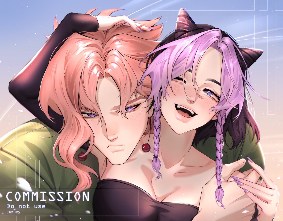 Jezuxy's tweet image. #JOJOsBizzareAdventure #jojo #jjba #jjbafanart #ジョジョの奇妙な冒険 #OC #originalcharacter
Noriaki Kakyoin x OC
