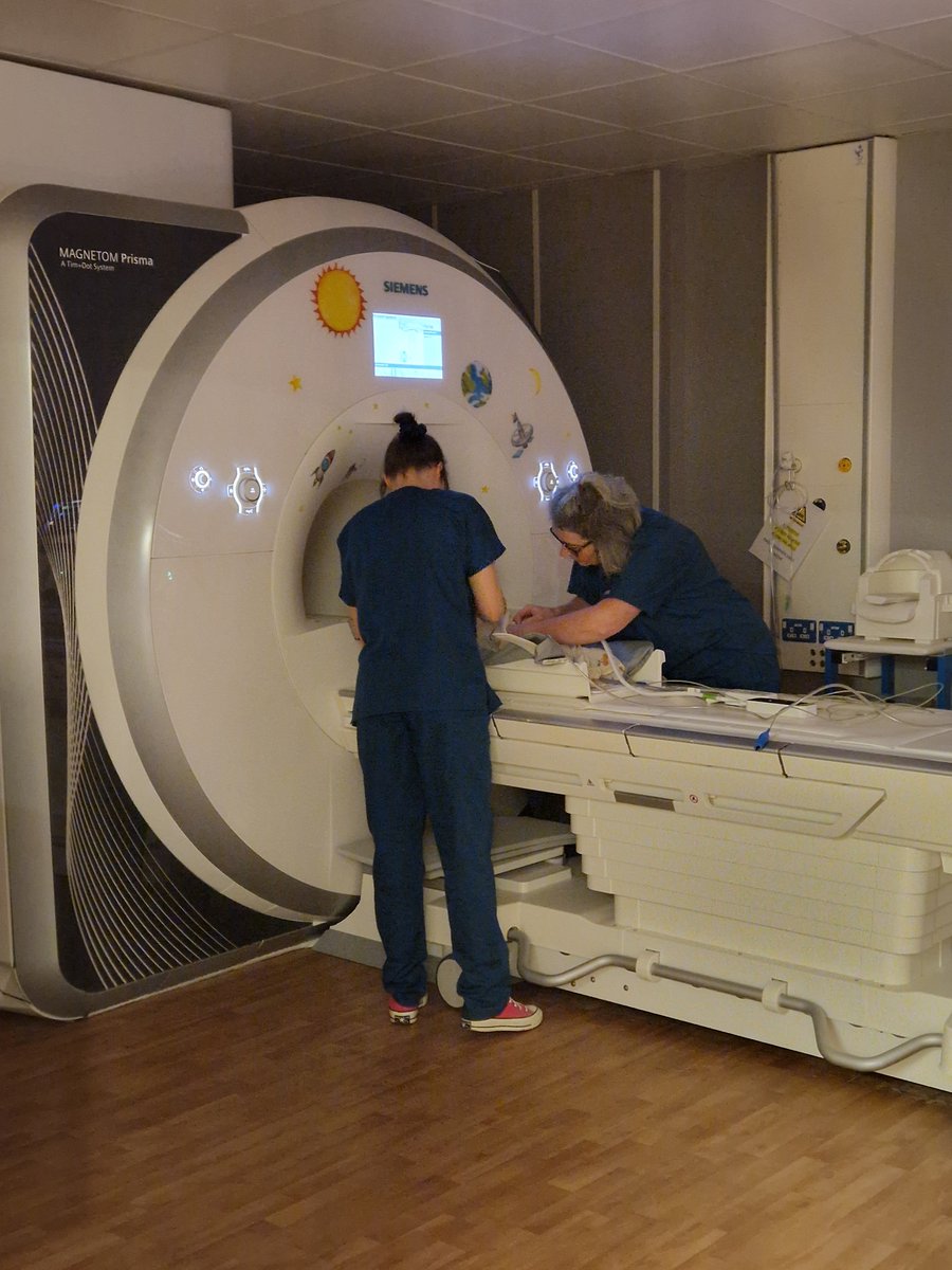 prencog's tweet photo. These incredible photograph's were sent to us by a parent who was keen for them to be shared to give other parents a little insight into what the MRI appointment is like.

Take a look at cutest scientist we have ever seen!👶👩‍🔬

**Image's shared with written parental consent** https://t.co/Z5WcbvHEzh