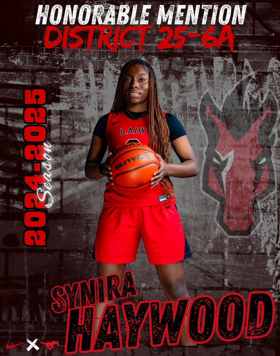 Manor HS Girls Basketball (@manorgirlshoops) on Twitter photo Congratulations to <a href="/ManorGirlsHoops/">Manor HS Girls Basketball</a> Sophomore Synira Haywood for being named District 25-6A Honorable Mention 🐎🏀 Congratulations to <a href="/ManorGirlsHoops/">Manor HS Girls Basketball</a> Sophomore Synira Haywood for being named District 25-6A Honorable Mention 🐎🏀