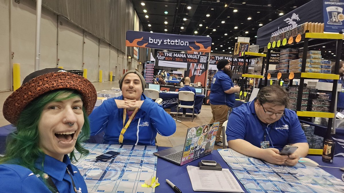 HazeyCats's tweet image. COME BUY AND SELL CARDS AT GOOD GAMES!!!!!! #MAGICCON