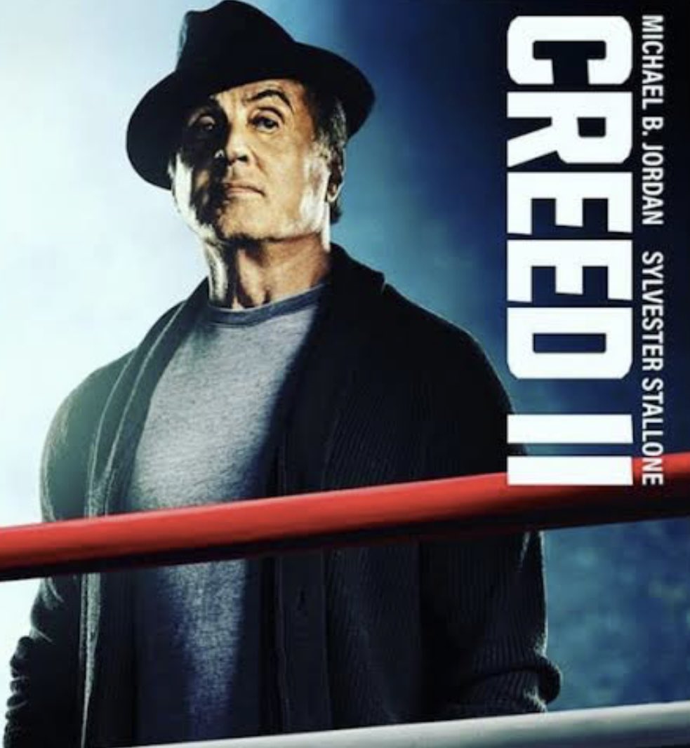 Watched #Creed2 and relived the magic of the inimitable <a href="/TheSlyStallone/">Sylvester Stallone</a>. From the full-blooded action hero in #Rambo and #Rocky, to the soft, dewy eyed grandmaster in Creed - you will always be the greatest movie star ever, Sly! 😍🙌🏼🙌🏼