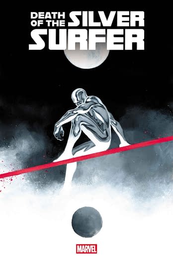 Death of the Silver Surfer by Greg Pak and Sumit Kumar has been revealed by Bleedingcool!

Cover by Dike Ruan!

(bleedingcool.com/comics/death-o…)