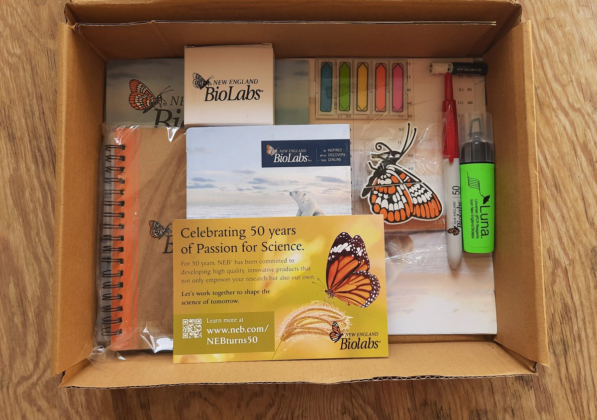 Hrithik Kumar (@ihrithik27) on Twitter photo Finally, I received my New Student Starter Pack (NSSP) from <a href="/NEBiolabs/">New England Biolabs</a>! Absolutely lovin' it.
#NEBStarterPack #AcademicTwitter Finally, I received my New Student Starter Pack (NSSP) from <a href="/NEBiolabs/">New England Biolabs</a>! Absolutely lovin' it.
#NEBStarterPack #AcademicTwitter