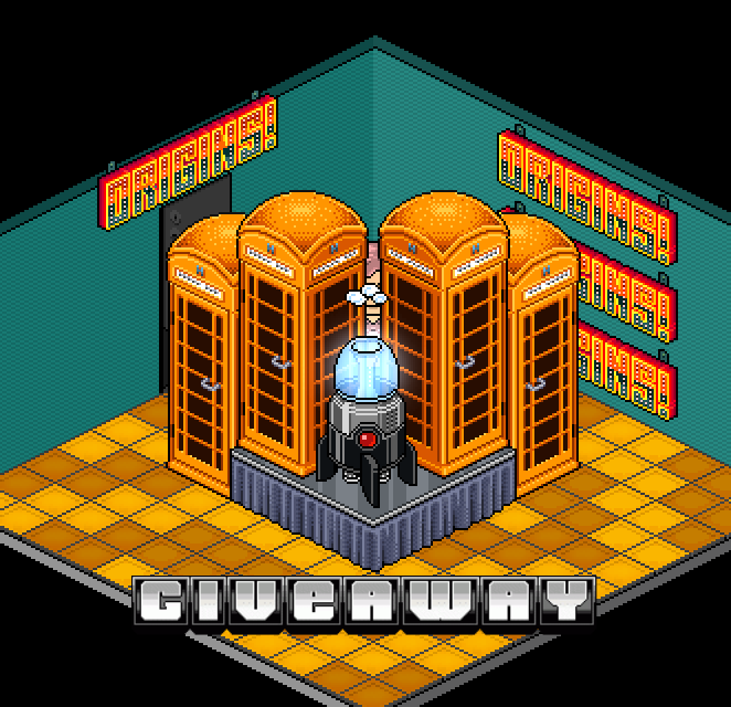 🚀giveaway ☎️

🧡like &amp; 🔁retweet this post for a chance to win

1x Mercury Smoke Machine
2x furni_door0_name FF sets

Winner announced Monday 24th of February

** for Origins (.com) only **
** Haberu noth incluu **