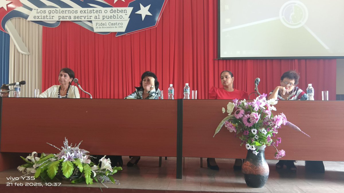 MayrelFuentes's tweet photo. 🚨 Balance anual del CITMA en #CienfuegosXMásVictorias con la presencia de @adianez_taboada  y demás autoridades del territorio. Logros alcanzados y proyecciones para 2025. @ArmandoRguezB @AndreaArmasRodr @CitmacfgDeleg @citmacuba @cruz_dayamy @Ceciliasan1604 @GobiernoCfgos https://t.co/Wi9ojPbtQq