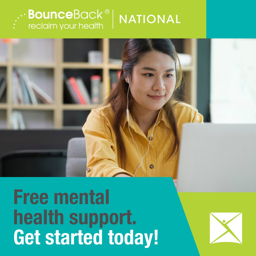 Whether you want to feel more resilient, learn to manage stress, or simply find more balance, BounceBack® is here to support you . 
👉 Learn more: cmha.ca/bounce-back/ 
#BounceBack #MentalHealth #MentalHealthMatters