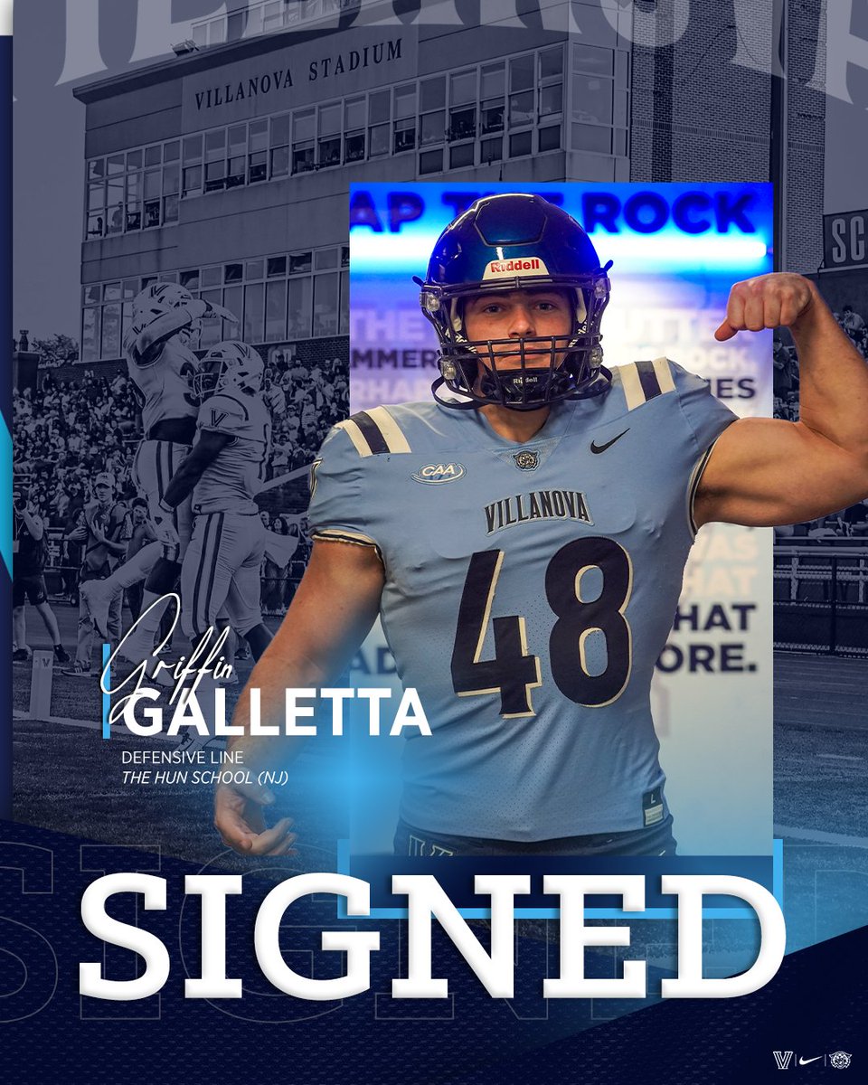 V’s 🆙 for our newest ‘Cat, <a href="/GriffinGalletta/">Griffin Galletta</a>!

#TapTheRock