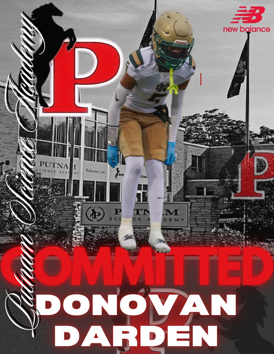 Donovan Darden (@donovandarden) on Twitter photo After much thought i am grateful to announce that i will be attending Putnam Science Academy for a Post Graduate year. Lets work!!
<a href="/PSAFootball_/">Coach Mook</a> After much thought i am grateful to announce that i will be attending Putnam Science Academy for a Post Graduate year. Lets work!!
<a href="/PSAFootball_/">Coach Mook</a>