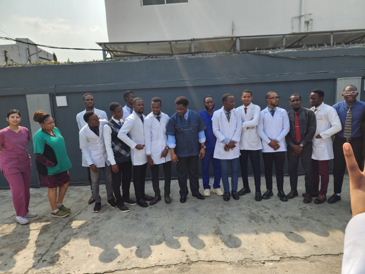 IfudsaAlumni's tweet photo. "Yesterday, the IFUDSA Alumni Relations Committee embarked on an industrial visit to Odontoville Dental Clinic in Lagos. It was an enriching experience, bridging the gap between learning and professional practice.

#IFUDSA #AlumniRelations #Odontoville #FutureDentists https://t.co/4nRJAGvoRh