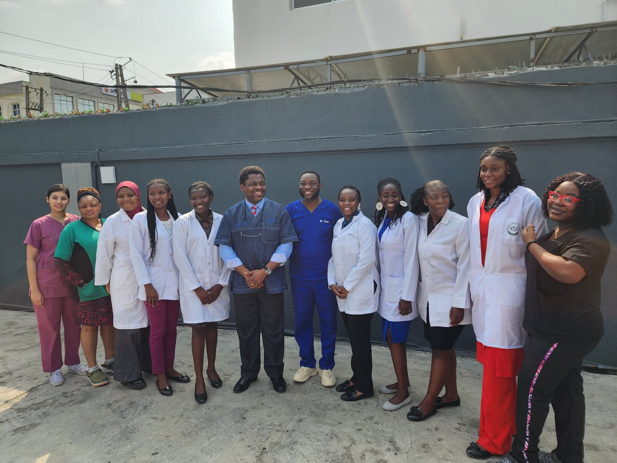 IfudsaAlumni's tweet photo. "Yesterday, the IFUDSA Alumni Relations Committee embarked on an industrial visit to Odontoville Dental Clinic in Lagos. It was an enriching experience, bridging the gap between learning and professional practice.

#IFUDSA #AlumniRelations #Odontoville #FutureDentists https://t.co/4nRJAGvoRh