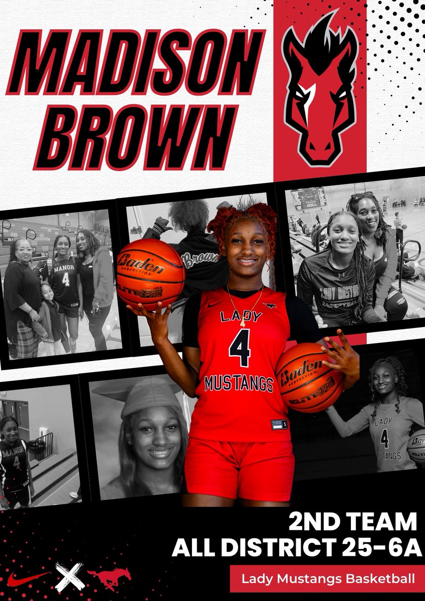 Manor HS Girls Basketball (@manorgirlshoops) on Twitter photo Congratulations to <a href="/ManorGirlsHoops/">Manor HS Girls Basketball</a> Senior Madison Brown <a href="/MadisonBrown_07/">Madison Brown</a> for being named District 25-6A Second Team All-District🐎🏀 Congratulations to <a href="/ManorGirlsHoops/">Manor HS Girls Basketball</a> Senior Madison Brown <a href="/MadisonBrown_07/">Madison Brown</a> for being named District 25-6A Second Team All-District🐎🏀