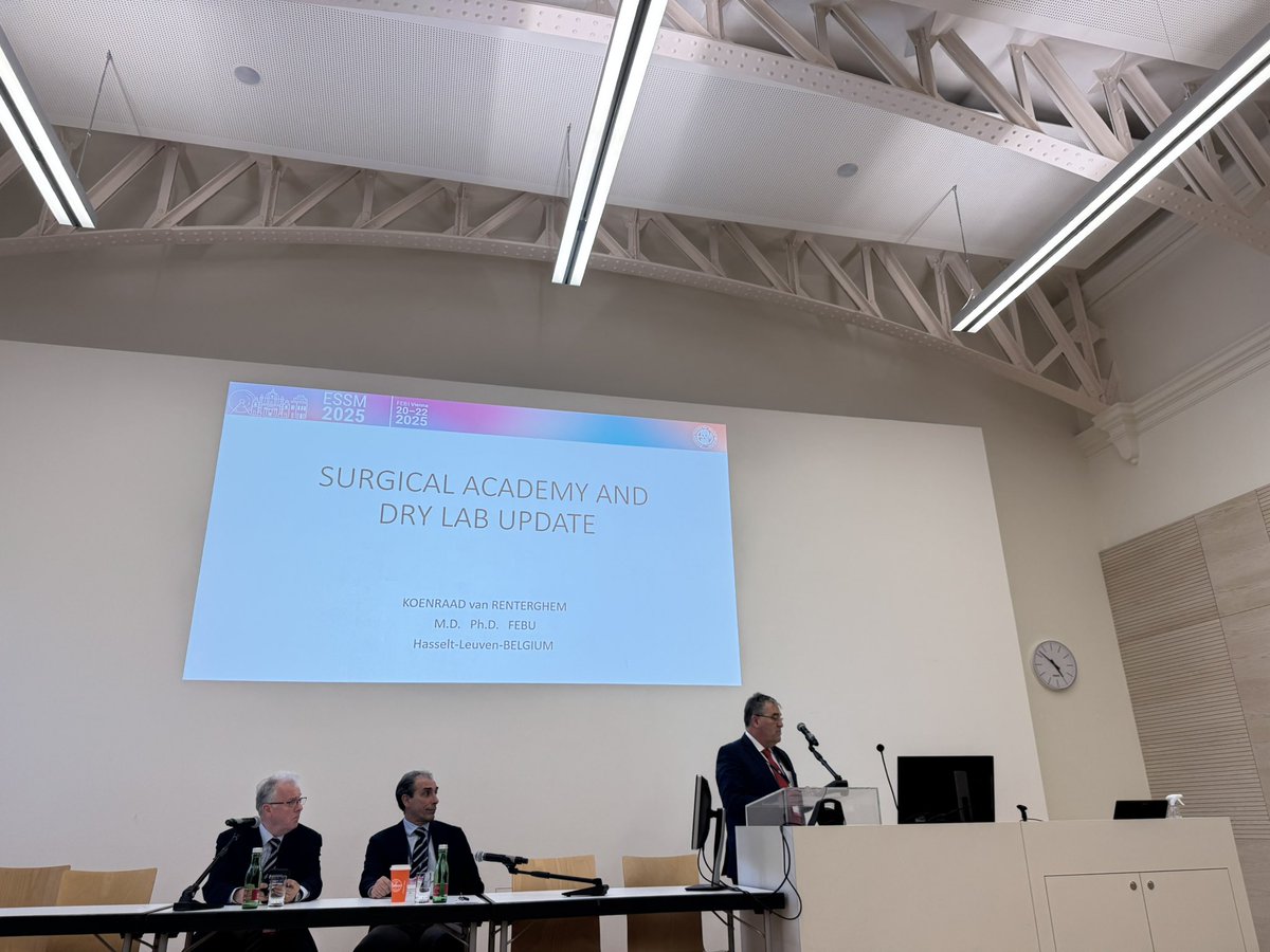 European Society for Sexual Medicine (ESSM) (@essm_tweets) on Twitter photo <a href="/CarloBettocchi/">Prof. Carlo Bettocchi</a> <a href="/KoenraadvanRen1/">Koenraad van Renterghem</a> talking about the surgical academy and latest updates in surgical training 🙌<a href="/JessaZiekenhuis/">Jessa Ziekenhuis</a> <a href="/CarloBettocchi/">Prof. Carlo Bettocchi</a> <a href="/KoenraadvanRen1/">Koenraad van Renterghem</a> talking about the surgical academy and latest updates in surgical training 🙌<a href="/JessaZiekenhuis/">Jessa Ziekenhuis</a>